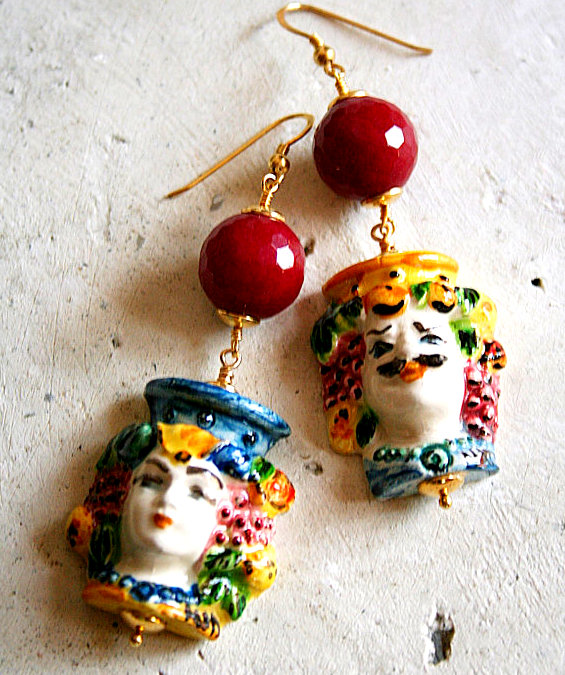 Sicilian earrings